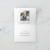 Memorial Herbst Beileid Beerdigung Danke Karte (Innenseite)