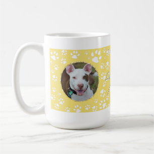Memorial Ihr Hund Fotos gelb Kaffeetasse