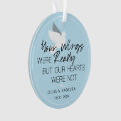 Memorial: Ihre Flüge waren fertig Foto Ornament (Vorderseite)