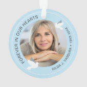 Memorial: Ihre Flüge waren fertig Foto Ornament (Rückseite)