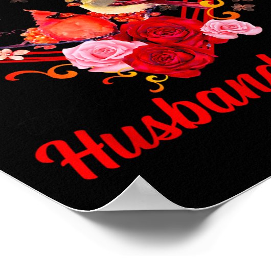 Memorial I'm Not A Widow Husband Wings Cardinal An Poster (Ecke)