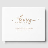 Memorial "In Love Memory", Name, Zitat Gästebuch (Vorderseite)