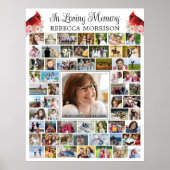 Memorial Kardinal 59 Foto Collage Script Poster (Vorne)