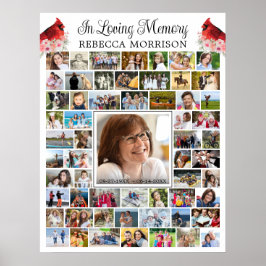 Memorial Kardinal 59 Foto Collage Script Poster