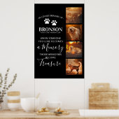 Memorial Keepake 4 Foto Print Poster (Küche)