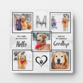 Memorial Keepake 5 FotoCollage Fotoplatte (Vorderseite)