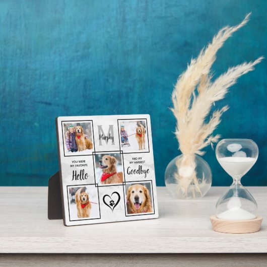 Memorial Keepake 5 FotoCollage Fotoplatte (InSitu)