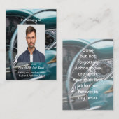 Memorial Keepake Antike Autos Auto Fahrzeuge Visitenkarte (Vorne/Hinten)