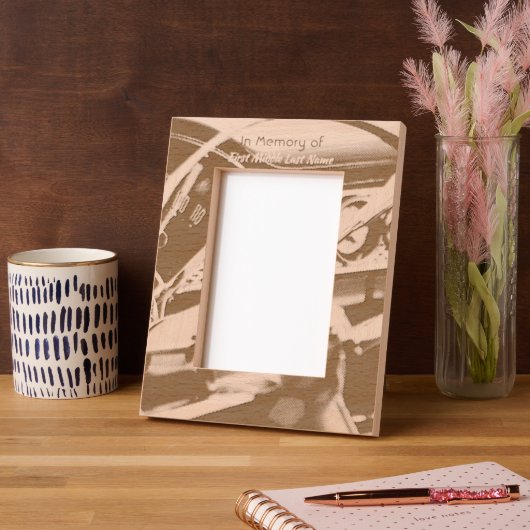 Memorial Keepake Antike Autos Auto Geätzte Rahmen (Links)