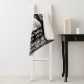 Memorial Keepake Edge Fade Foto Collage Blk Grau Sherpadecke (Beispiel)