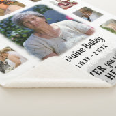 Memorial Keepake Edge Fade Foto Collage grau Sherpadecke (3/4)