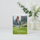 Memorial Keepake Farm Ranch Rinderkühe Visitenkarte (Stehend Vorderseite)