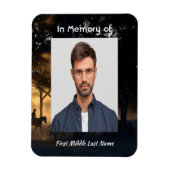 Memorial Keepake Forest Trail Wandern Magnet (Vertikal)