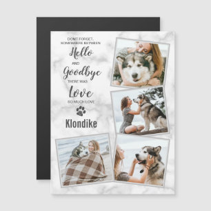Memorial Keepake Foto Collage Magnet