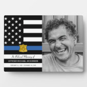 Memorial Keepake Foto Fotoplatte (Vorderseite)