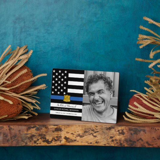 Memorial Keepake Foto Fotoplatte (Seite)