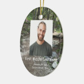 Memorial Keepake Gone, aber nicht vergessen Keramik Ornament (Links)