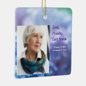 Memorial Keepake Gone, aber nicht vergessen Keramikornament (Rechts)