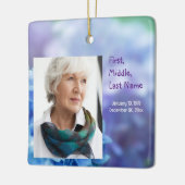 Memorial Keepake Gone, aber nicht vergessen Keramikornament (Links)