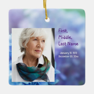 Memorial Keepake Gone, aber nicht vergessen Keramikornament