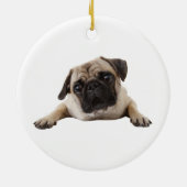 Memorial Keepake Hund Tier Keramik Ornament (Hinten)