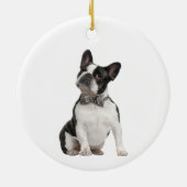 Memorial Keepake Hund Tier Keramik Ornament (Hinten)