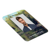 Memorial Keepake Lake Pond Park Ducks Magnet (Rechte Seite)