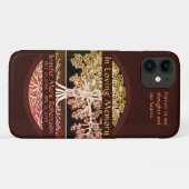 Memorial Keepake mit Namen Case-Mate iPhone Hülle (Rückseite (Horizontal))