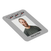 Memorial Keepake Musician Gitarre Magnet (Rechte Seite)