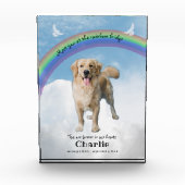 Memorial Keepake Rainbow Bridge Fotoblock (Vorderseite)