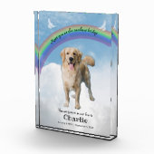 Memorial Keepake Rainbow Bridge Fotoblock (Rechts)