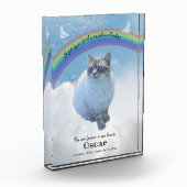 Memorial Keepake Rainbow Bridge Fotoblock (Links)