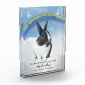 Memorial Keepake Rainbow Bridge Fotoblock (Links)