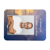 Memorial Keepake Sea Sky Cloud Island Magnet (Horizontal)