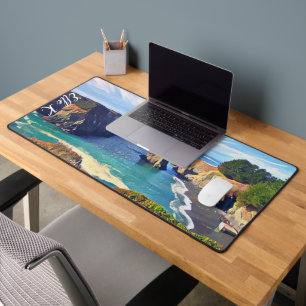 Memorial Keepake Zwei-Seiten-Foto Personalisiert Schreibtischunterlage