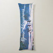 Memorial Keepake Zwei-Seiten-Foto Personalisiert Seitenschläferkissen (Rückseite (Vertikal))