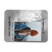 Memorial Keepsake Angel Sky Clouds Magnet (Horizontal)