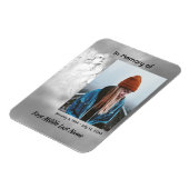 Memorial Keepsake Angel Sky Clouds Magnet (Linke Seite)