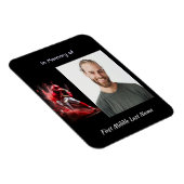 Memorial Keepsake Baseball Softball Magnet (Rechte Seite)