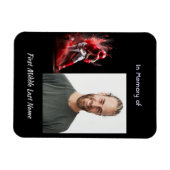 Memorial Keepsake Baseball Softball Magnet (Horizontal)