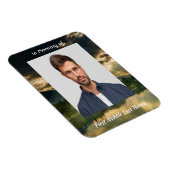 Memorial Keepsake Beautiful Lake Beach  Magnet (Rechte Seite)