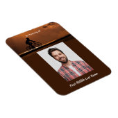 Memorial Keepsake Biking Cycling Bike  Magnet (Rechte Seite)