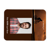 Memorial Keepsake Biking Cycling Bike  Magnet (Horizontal)