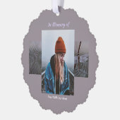 Memorial Keepsake  Card Dragonfly Dewdrops Ornament Karte (Links)