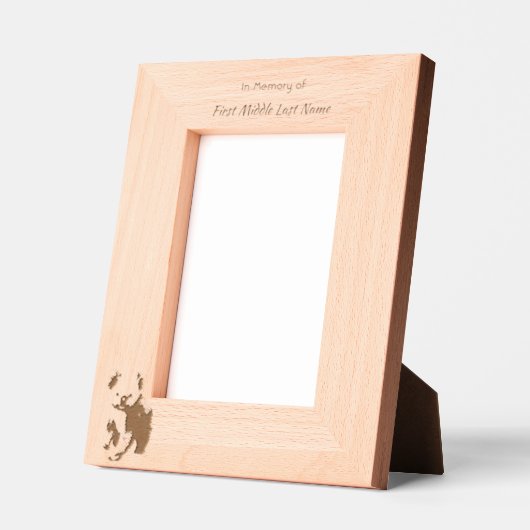 Memorial Keepsake Cute Little Koala Children Geätzte Rahmen (Links)