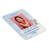 Memorial Keepsake Cute Little Mouse Children   Magnet (Rechte Seite)