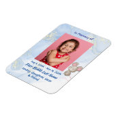 Memorial Keepsake Cute Little Mouse Children Magnet (Linke Seite)