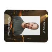 Memorial Keepsake Drummer Drums Band Magnet (Horizontal)