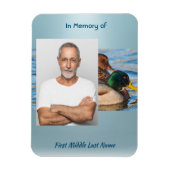 Memorial Keepsake Mallard Ducks Bird Magnet (Vertikal)