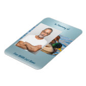 Memorial Keepsake Mallard Ducks Bird Magnet (Linke Seite)